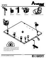 Предварительный просмотр 8 страницы Ameriwood HOME 1819407COM Instruction Booklet