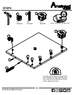 Предварительный просмотр 11 страницы Ameriwood HOME 1819407COM Instruction Booklet
