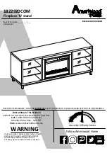 Preview for 1 page of Ameriwood HOME 1822920COM Manual