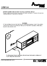 Preview for 22 page of Ameriwood HOME 1822920COM Manual