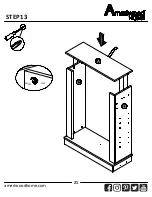 Preview for 21 page of Ameriwood HOME 2144335COM Instruction Booklet