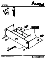 Предварительный просмотр 23 страницы Ameriwood HOME 2166306COM Manual