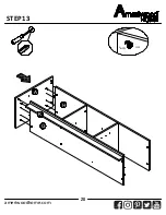 Предварительный просмотр 20 страницы Ameriwood HOME 2276335COM Instruction Booklet