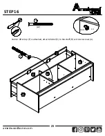 Предварительный просмотр 23 страницы Ameriwood HOME 2276335COM Instruction Booklet