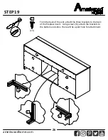 Предварительный просмотр 26 страницы Ameriwood HOME 2276335COM Instruction Booklet