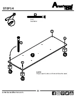 Предварительный просмотр 21 страницы Ameriwood HOME 2402412COM Manual