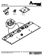 Предварительный просмотр 22 страницы Ameriwood HOME 2402412COM Manual