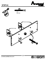 Предварительный просмотр 23 страницы Ameriwood HOME 2402412COM Manual