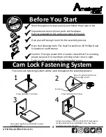 Preview for 3 page of Ameriwood HOME 2464408COM Instruction Booklet