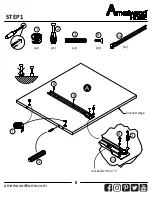 Preview for 8 page of Ameriwood HOME 2464408COM Instruction Booklet