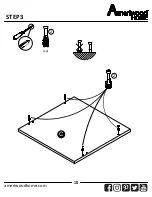 Preview for 10 page of Ameriwood HOME 2464408COM Instruction Booklet