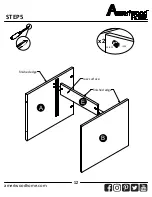 Preview for 12 page of Ameriwood HOME 2464408COM Instruction Booklet