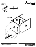 Preview for 13 page of Ameriwood HOME 2464408COM Instruction Booklet