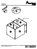 Preview for 14 page of Ameriwood HOME 2464408COM Instruction Booklet