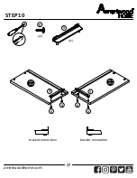 Preview for 17 page of Ameriwood HOME 2464408COM Instruction Booklet