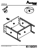 Предварительный просмотр 24 страницы Ameriwood HOME 2595339COM Manual