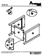 Preview for 16 page of Ameriwood HOME 2758305COM Instruction Booklet