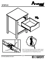 Preview for 25 page of Ameriwood HOME 2758305COM Instruction Booklet