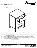 Preview for 26 page of Ameriwood HOME 2758305COM Instruction Booklet