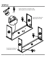 Preview for 20 page of Ameriwood HOME 2830222COM Manual