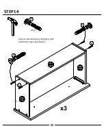 Preview for 22 page of Ameriwood HOME 2830222COM Manual