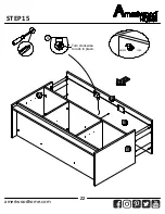 Preview for 22 page of Ameriwood HOME 3015341COM Manual