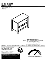 Ameriwood HOME 3325335COM Manual preview