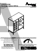 Ameriwood HOME 3593013COM Instruction Booklet preview