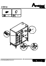Предварительный просмотр 22 страницы Ameriwood HOME 3593013COM Instruction Booklet