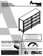 Preview for 1 page of Ameriwood HOME 3663339COM Assembly Instructions Manual