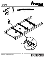 Preview for 12 page of Ameriwood HOME 3663339COM Assembly Instructions Manual