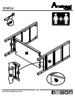 Preview for 24 page of Ameriwood HOME 3663339COM Assembly Instructions Manual