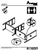 Preview for 25 page of Ameriwood HOME 3663339COM Assembly Instructions Manual