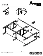 Preview for 27 page of Ameriwood HOME 3663339COM Assembly Instructions Manual