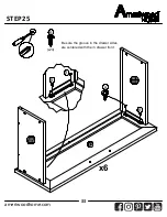 Preview for 33 page of Ameriwood HOME 3663339COM Assembly Instructions Manual