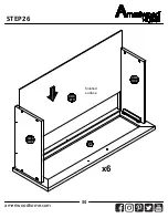 Preview for 34 page of Ameriwood HOME 3663339COM Assembly Instructions Manual