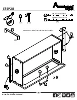 Preview for 36 page of Ameriwood HOME 3663339COM Assembly Instructions Manual