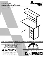 Ameriwood HOME 3761412EBL Instruction Booklet preview