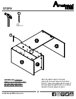 Preview for 17 page of Ameriwood HOME 3767333EBL Manual