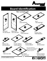 Предварительный просмотр 4 страницы Ameriwood HOME 4 Drawer Dresser 8612303COM Instruction Booklet
