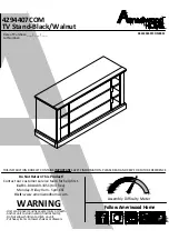 Ameriwood HOME 4294407COM Assembly Instructions Manual предпросмотр