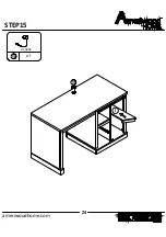 Предварительный просмотр 24 страницы Ameriwood HOME 4432903COM Instruction Booklet