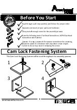 Preview for 3 page of Ameriwood HOME 4542348COM Manual