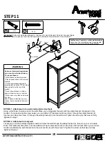 Preview for 18 page of Ameriwood HOME 4542348COM Manual