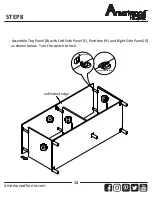 Preview for 14 page of Ameriwood HOME 4566850COM Assembly Instructions Manual