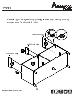 Preview for 15 page of Ameriwood HOME 4566850COM Assembly Instructions Manual