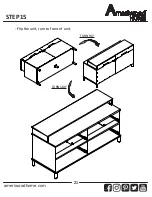 Preview for 21 page of Ameriwood HOME 4566850COM Assembly Instructions Manual