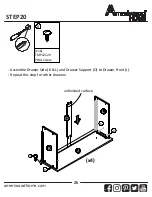 Preview for 26 page of Ameriwood HOME 4566850COM Assembly Instructions Manual