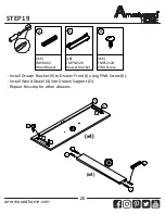 Preview for 25 page of Ameriwood HOME 4566926COM Manual