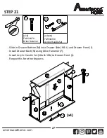 Preview for 27 page of Ameriwood HOME 4566926COM Manual